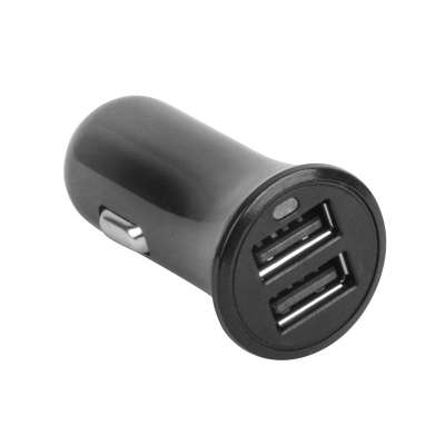 2020 new factory wholesale dual USB port fast charger mobile phone car charger mini portable car charger