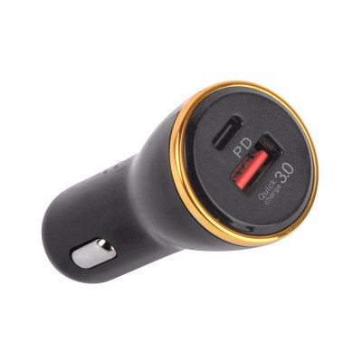 36w fast charger 2USB port qc3.0 and pd car charger