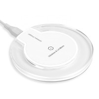 Cheap Price Crystal Wireless Charging Pad with LED Lighting for Samsung Galaxy S20 Ultra and All Qi Standard Devices