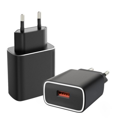 EU US Plug 18w qualcomm quick charge QC3.0 fast usb wall charger for mobile phone charger